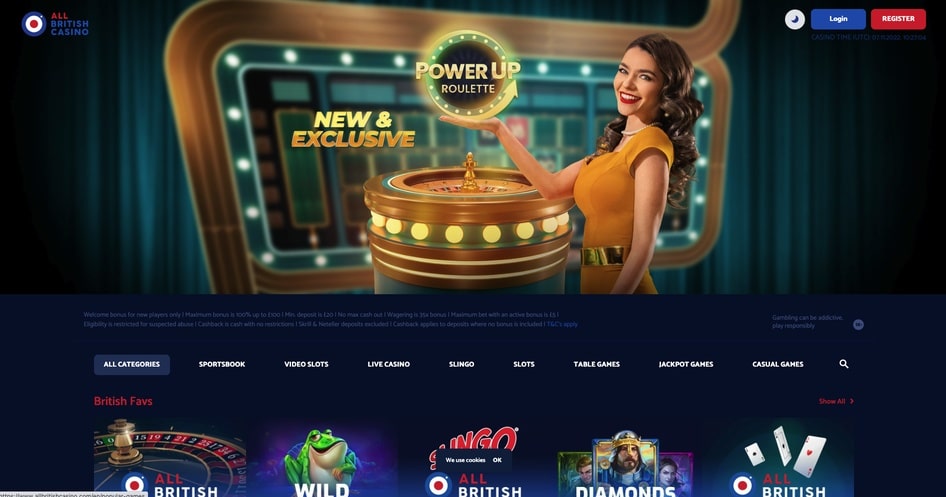 All British Casino screenshot