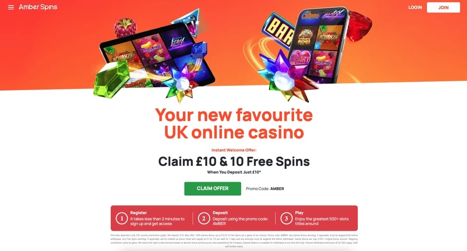 Amber Spins screenshot