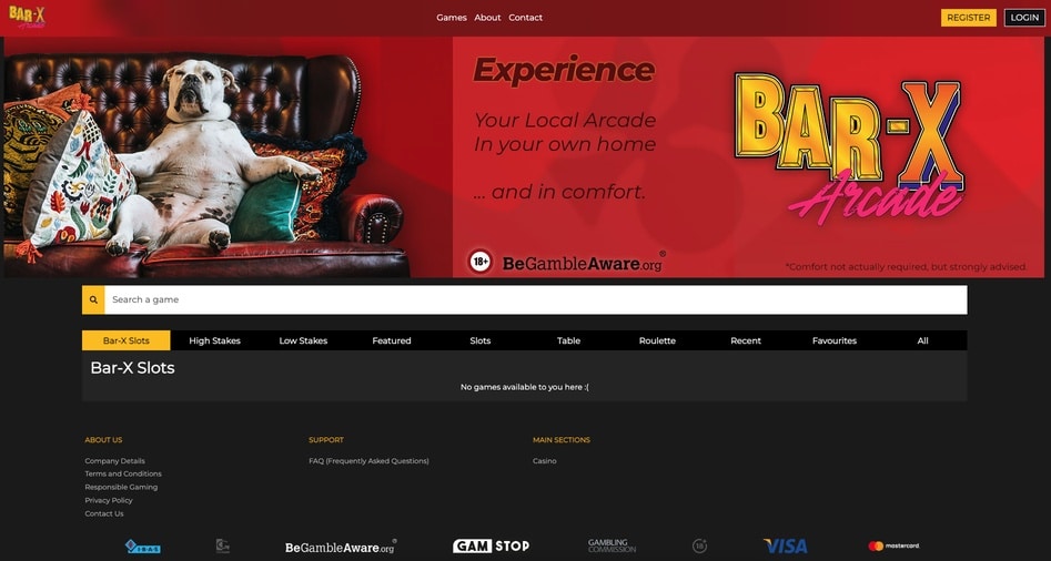 Bar X Arcade screenshot