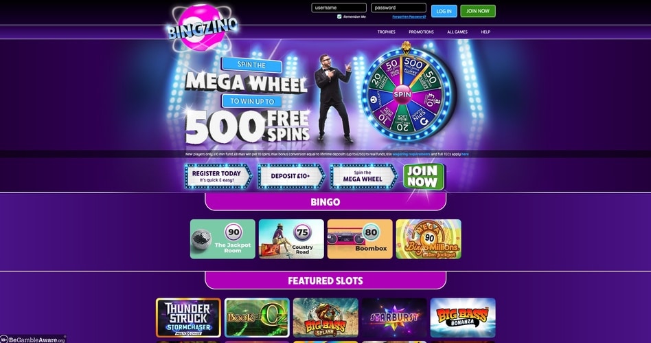 Bingzino screenshot
