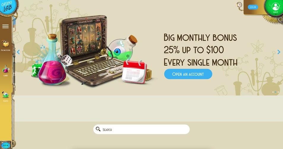 Casino Lab screenshot