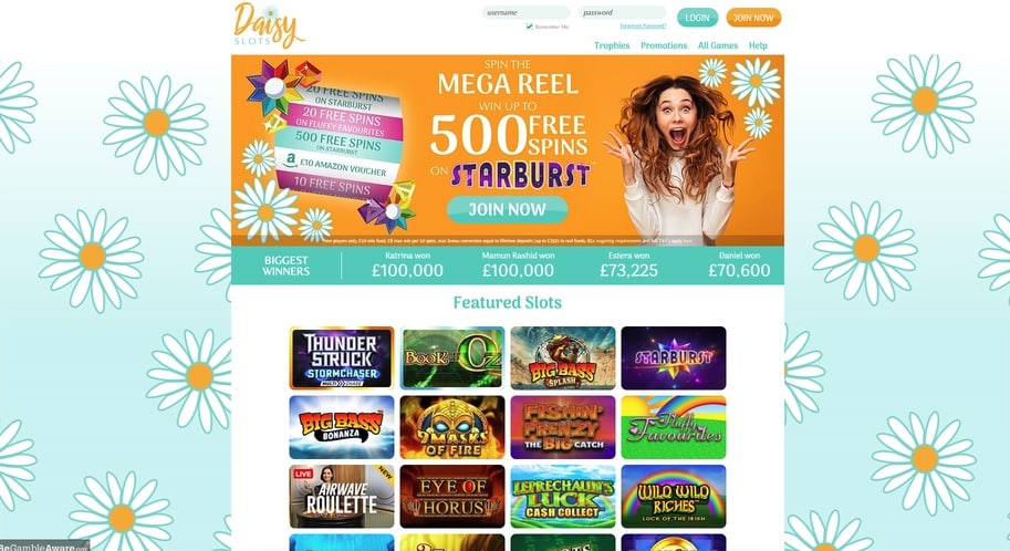 Daisy Slots screenshot
