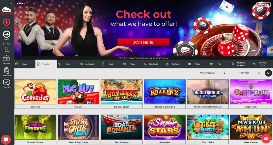 Dream Jackpot screenshot
