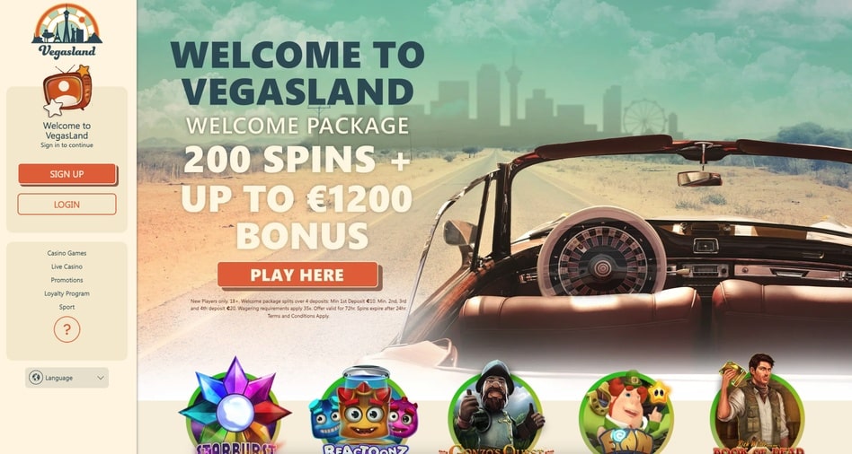 Vegas Land screenshot