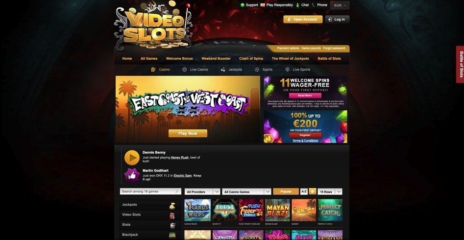 Video Slots screenshot