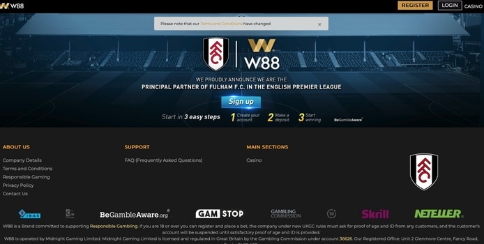 W88 Bet screenshot