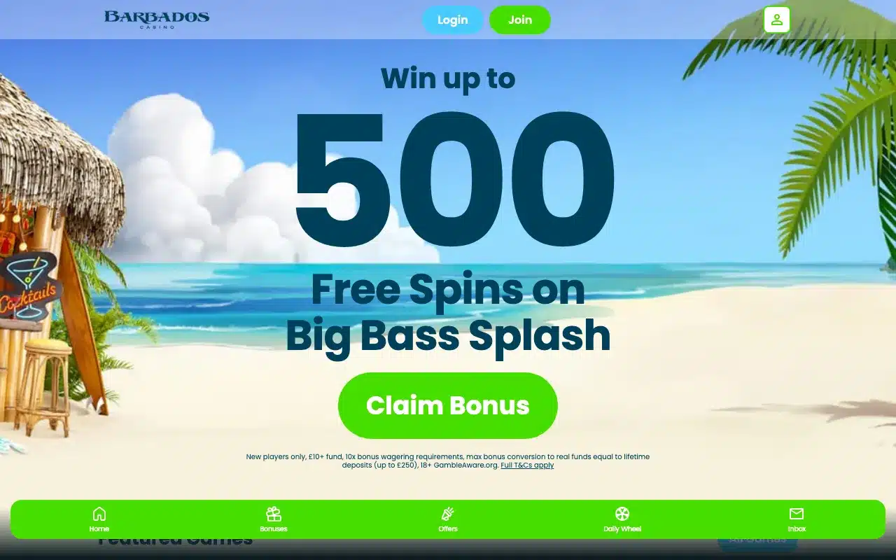 Barbados Casino screenshot 2026