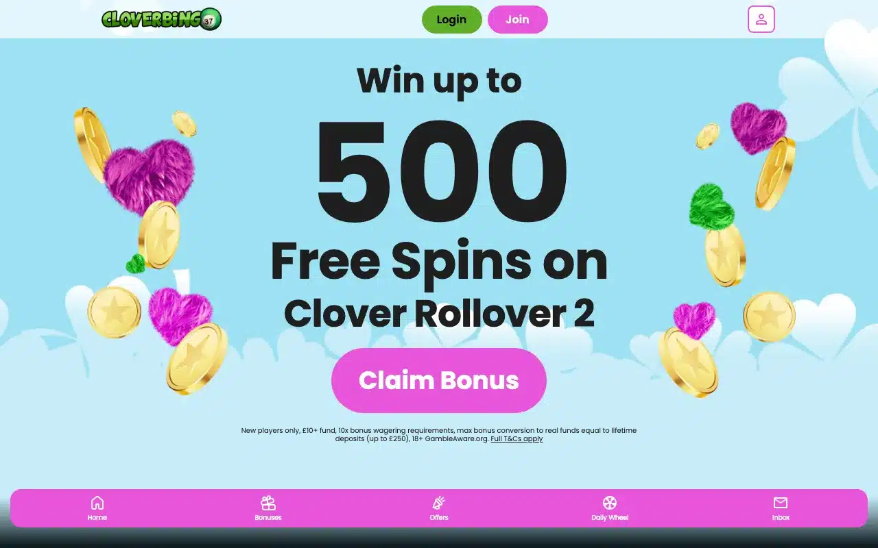 Clover Bingo screenshot 2026
