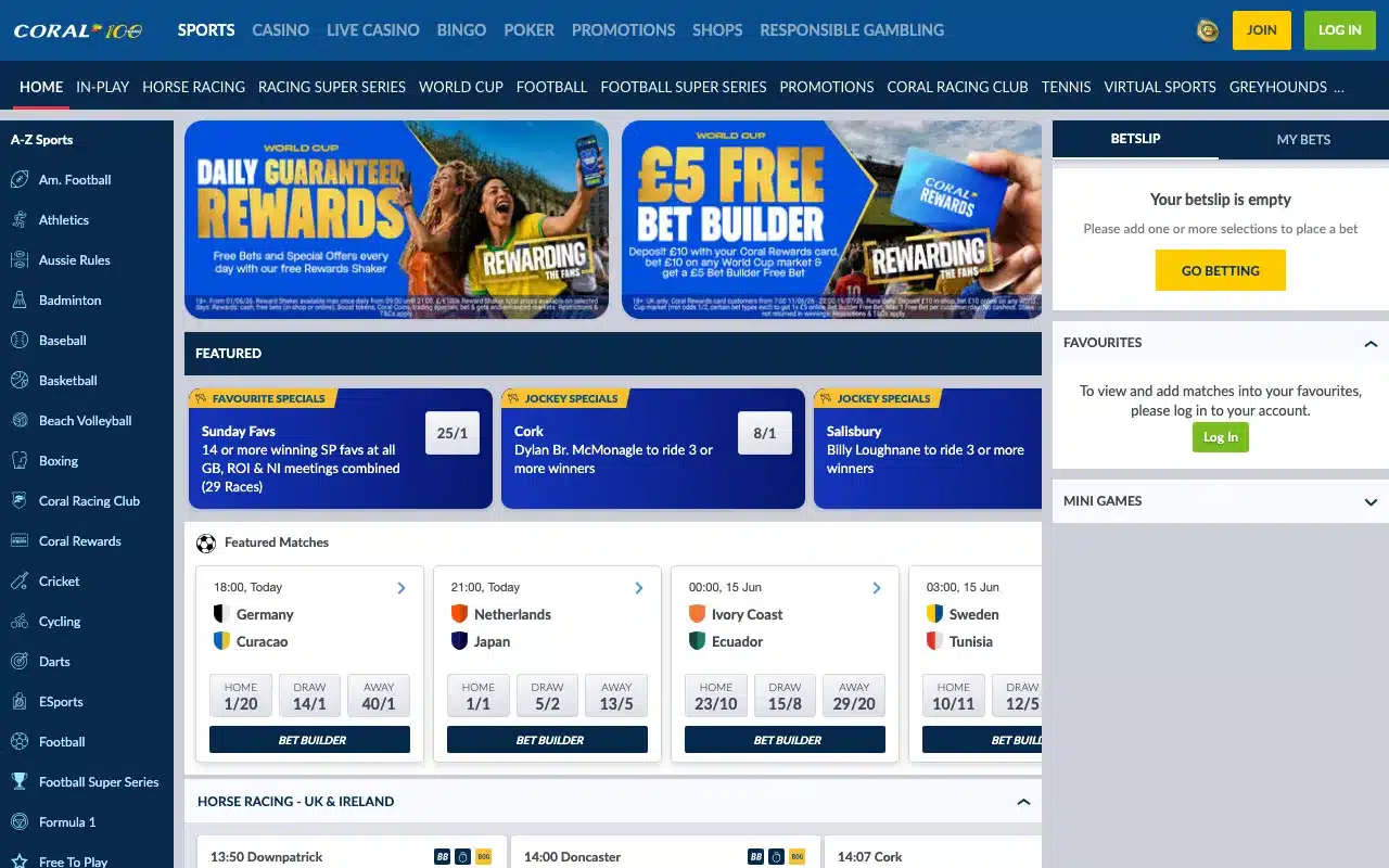 Coral.co.uk screenshot 2026