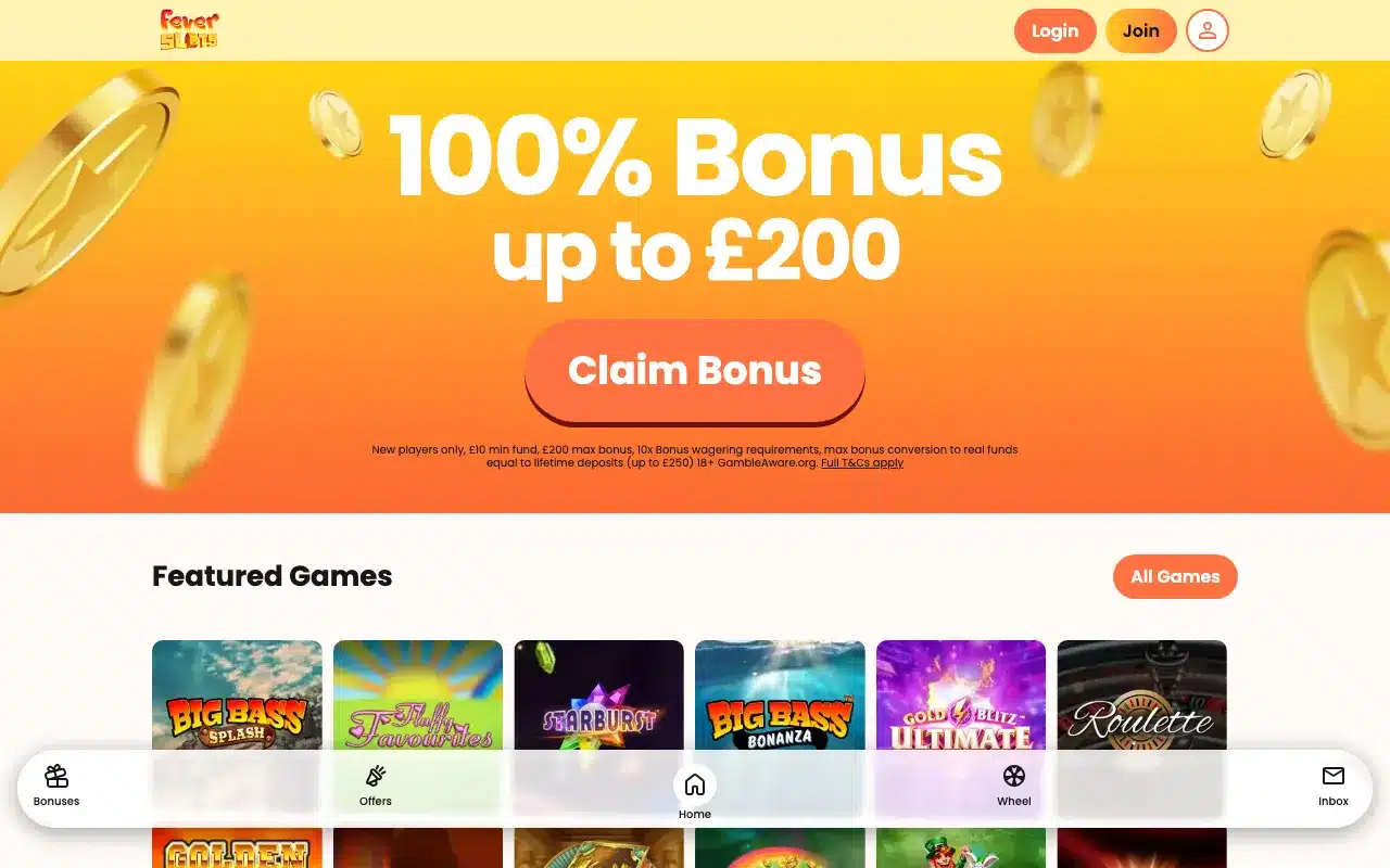 Fever Slots screenshot 2026