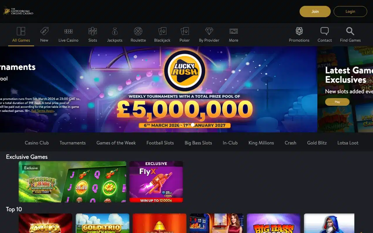 Hippodrome Online screenshot 2026