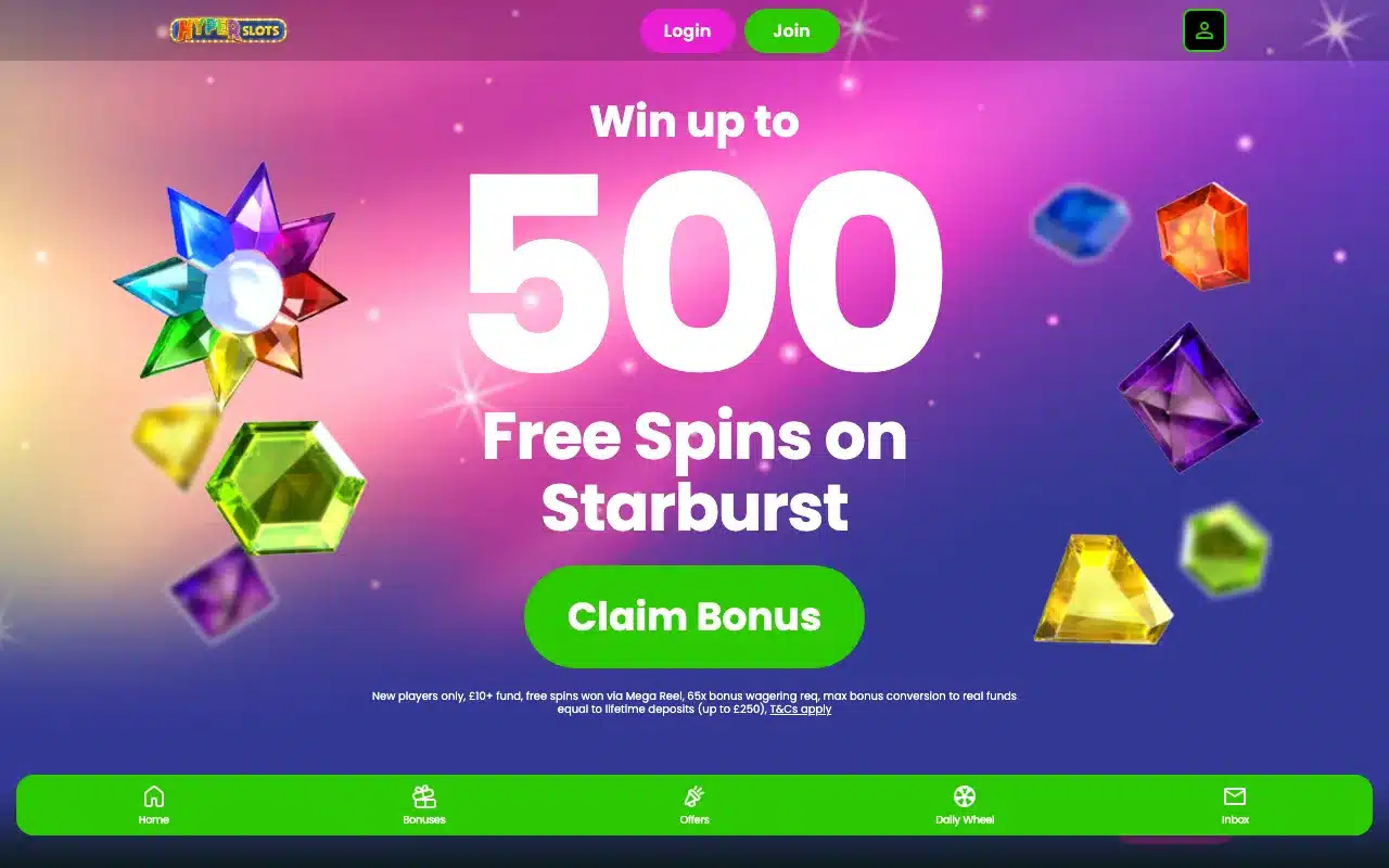 Hyper Slots screenshot 2026