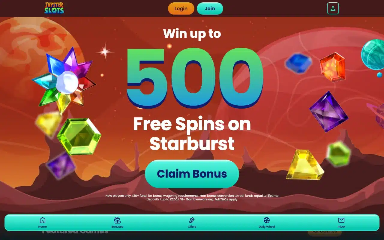 Jupiter Slots screenshot 2026