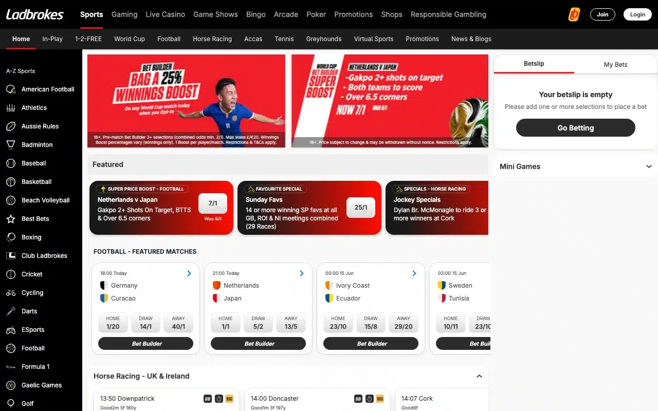 Ladbrokes.com screenshot 2026