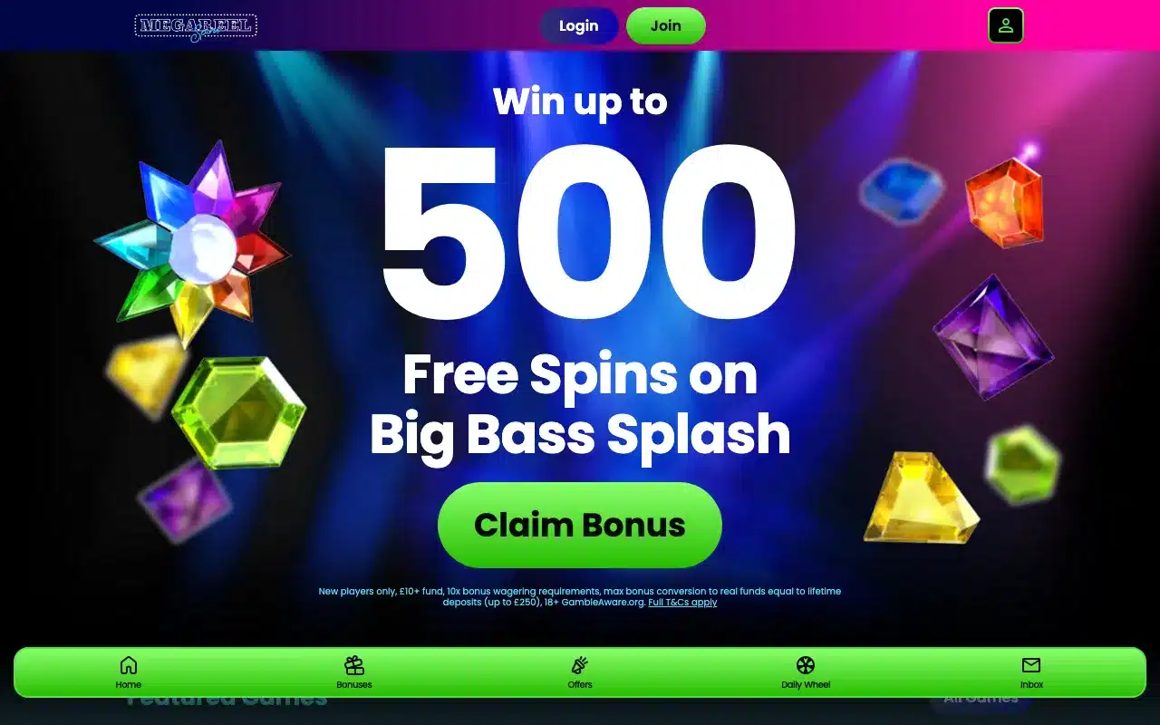 Mega Reel Spins screenshot 2026