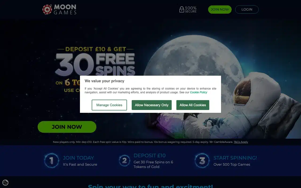 Moon Games screenshot 2026