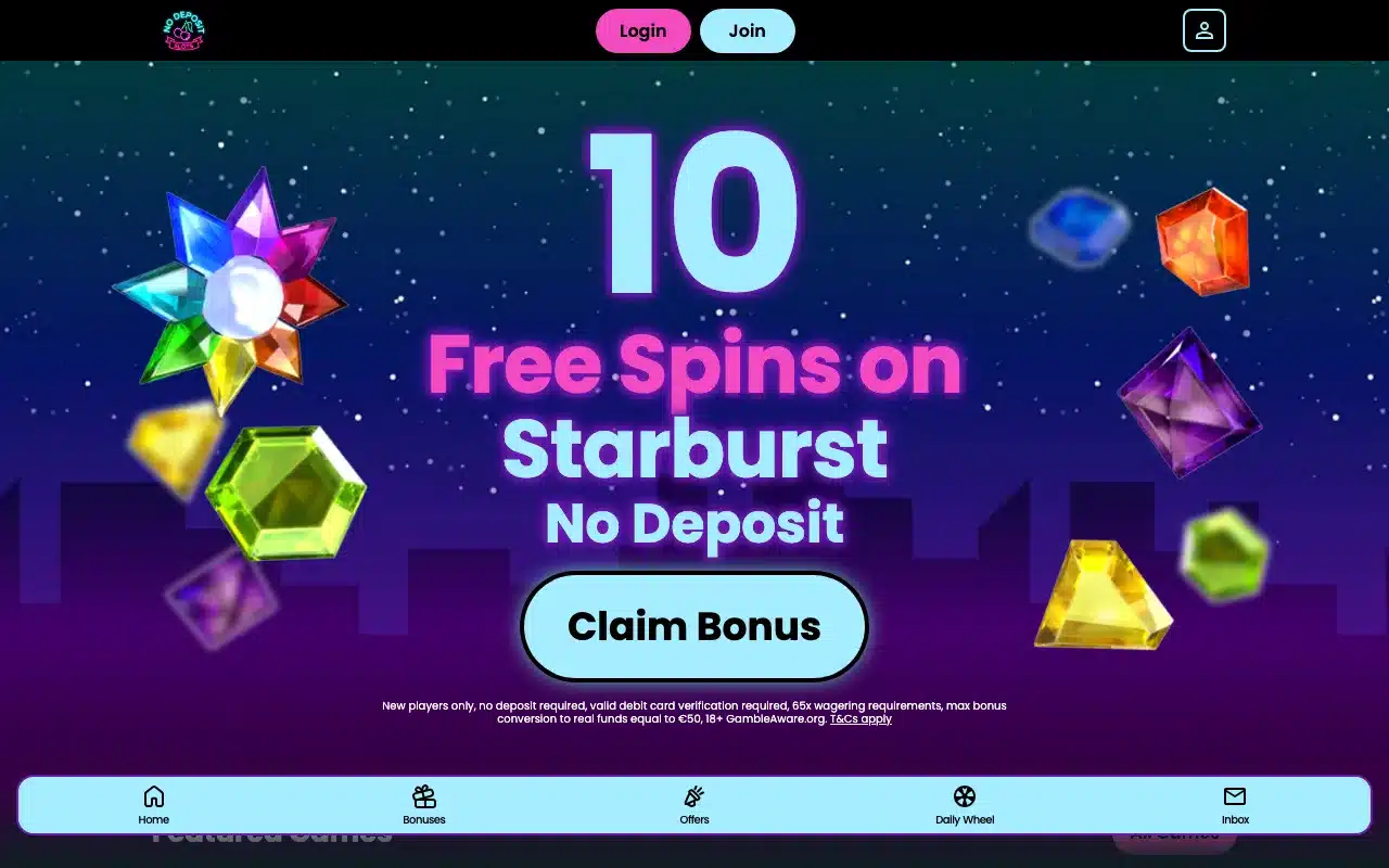 No Deposit Slots screenshot 2026