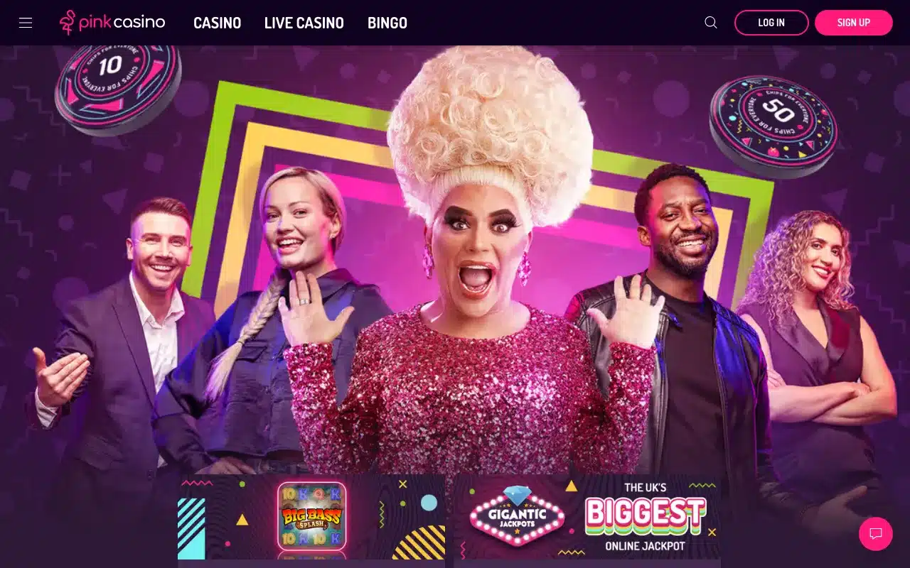 Pink Casino screenshot 2026