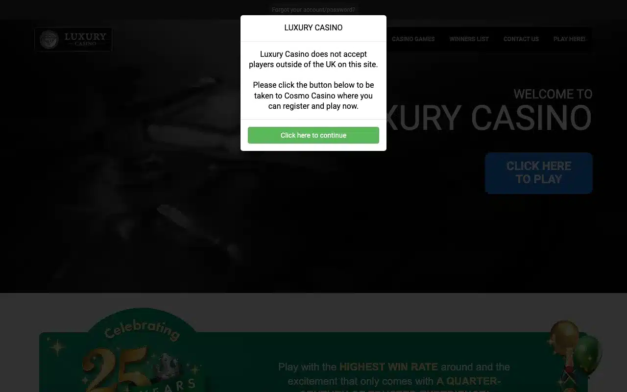 Quatro Casino screenshot 2026