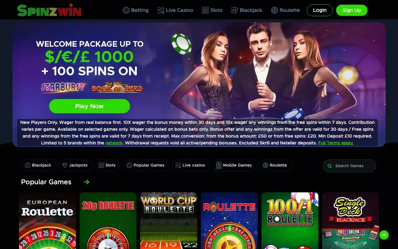 Spinz Win screenshot 2026