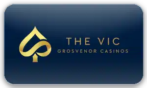 The Vic Casino logo