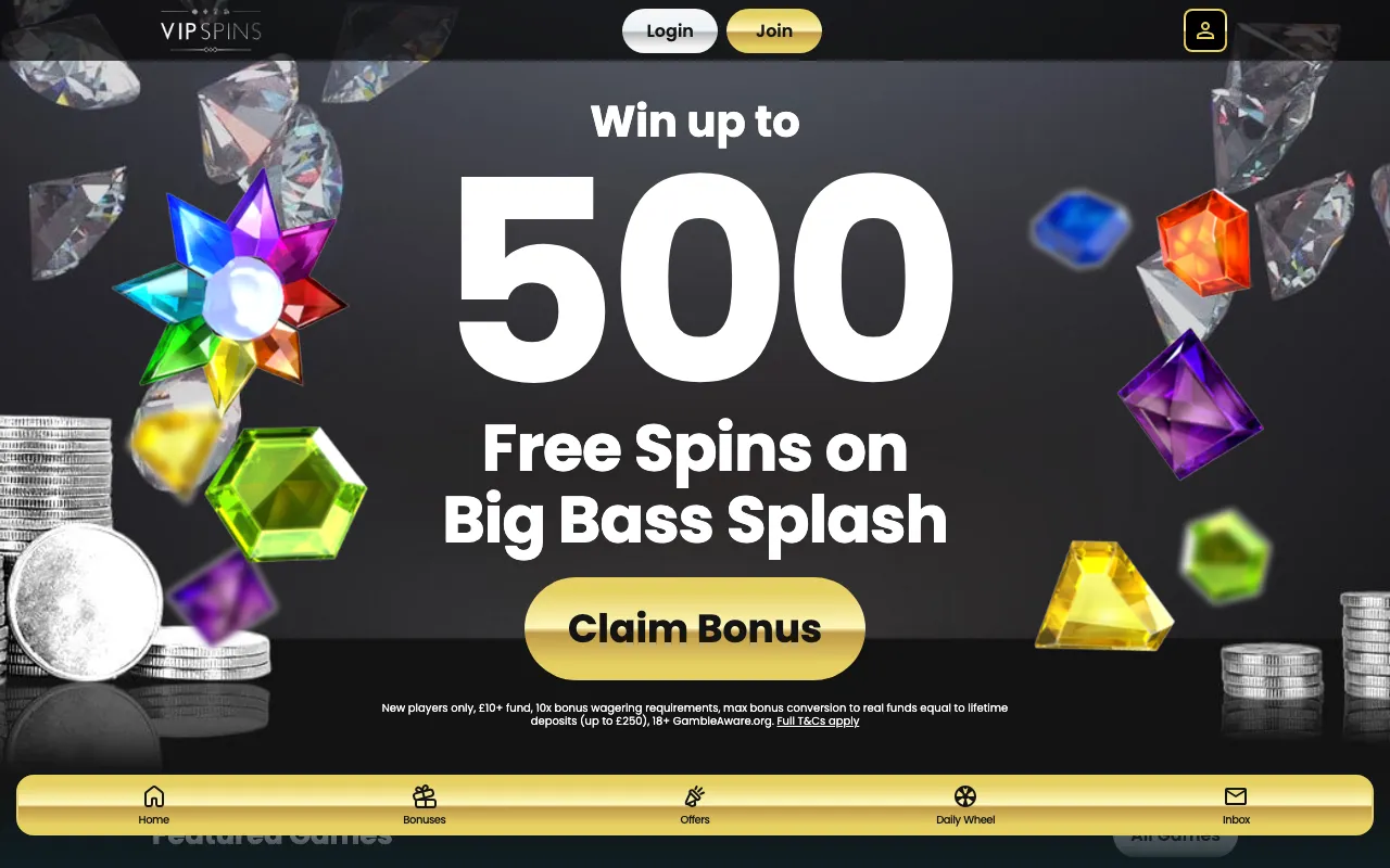 VIP Spins screenshot 2026