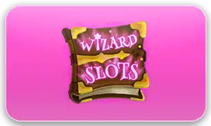Wizard Slots logo