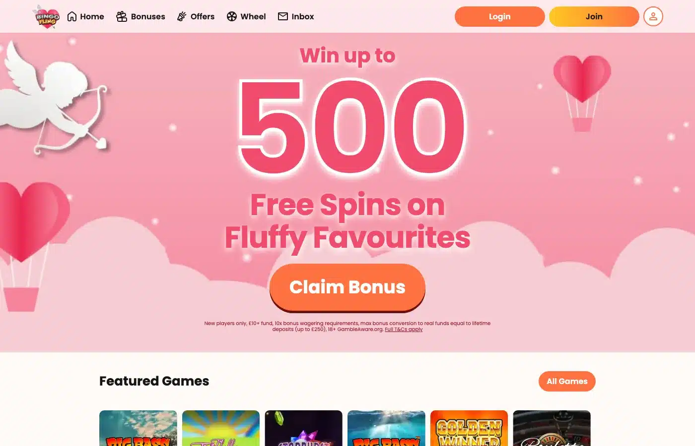 Bingo Fling screenshot