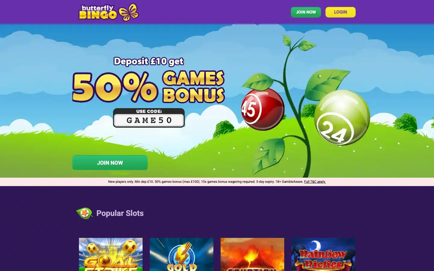Butterfly Bingo screenshot 2026