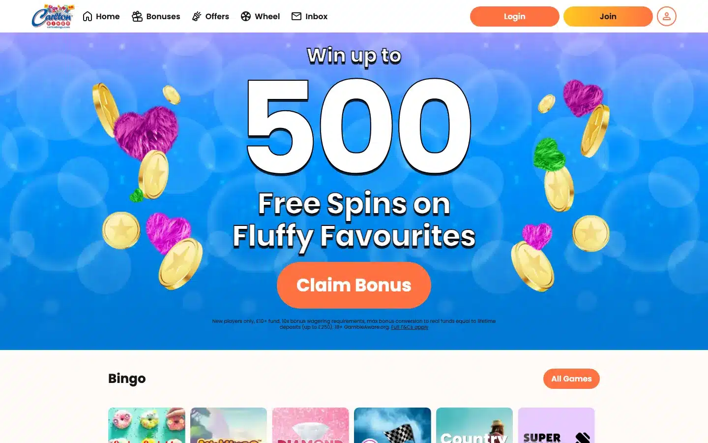 Carlton Bingo screenshot