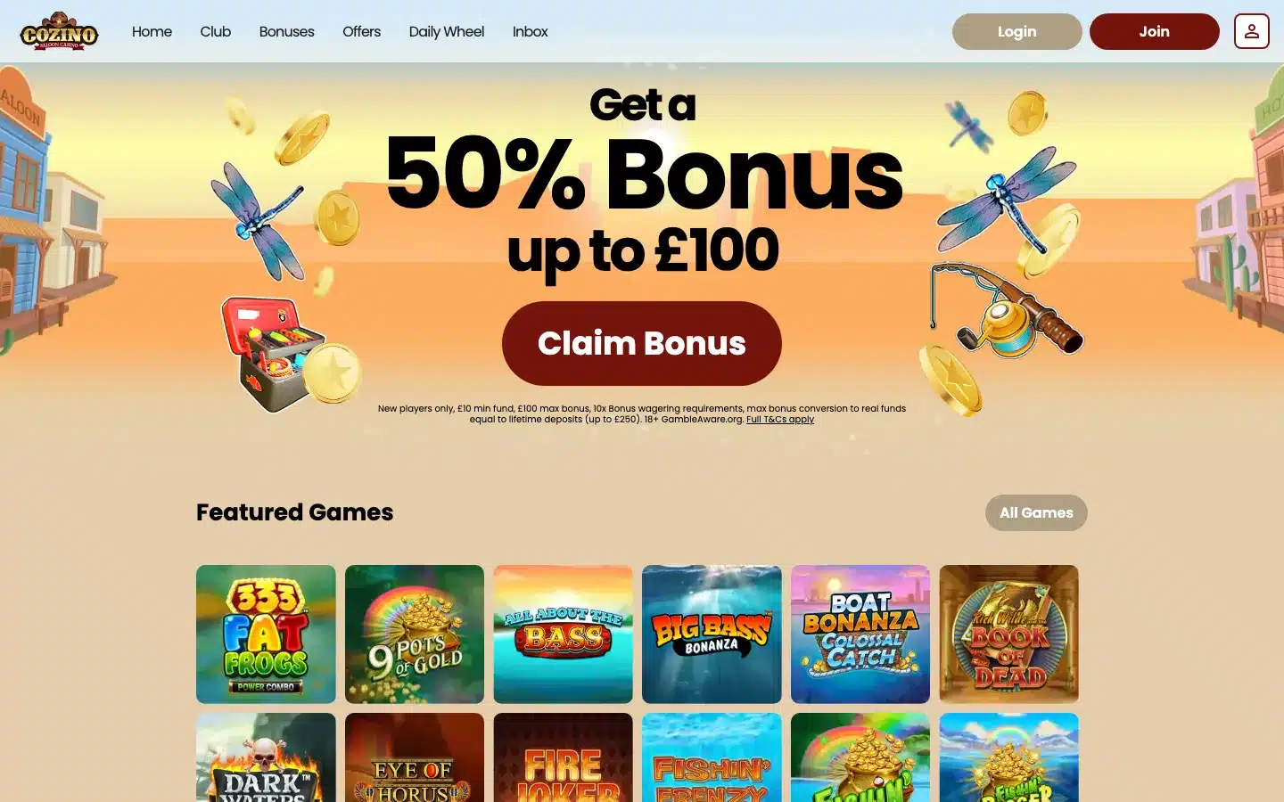 Cozino screenshot
