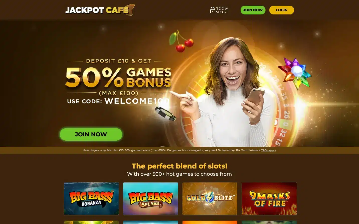 Jackpot Cafe screenshot 2026