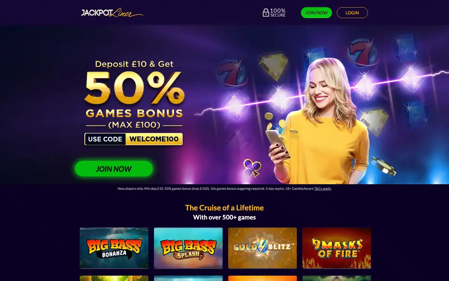 Jackpot Liner screenshot 2026