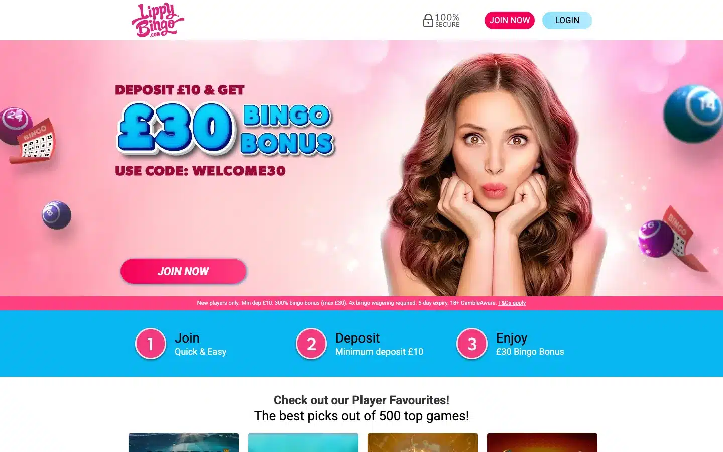 Lippy Bingo screenshot 2026