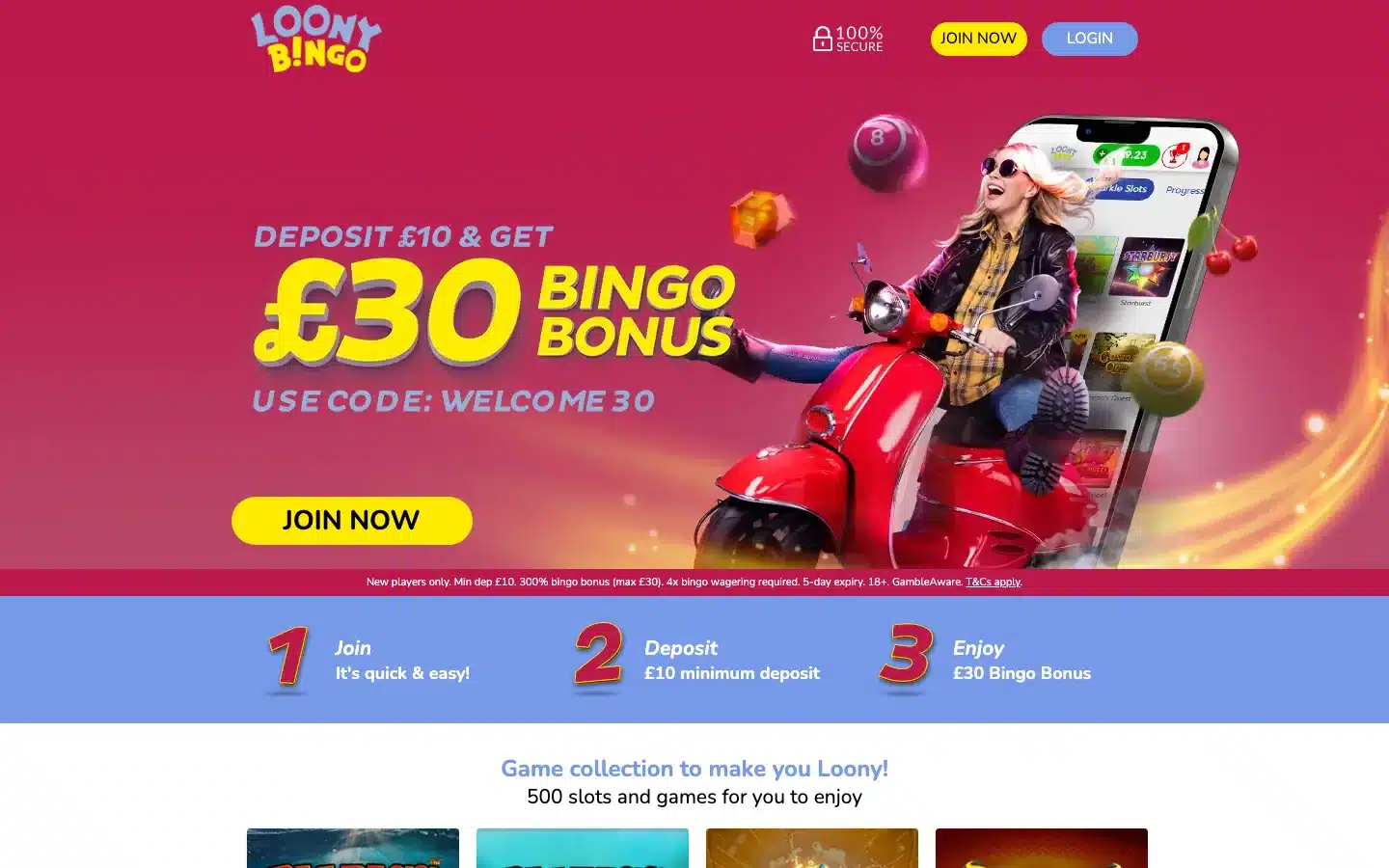 Loony Bingo screenshot 2026