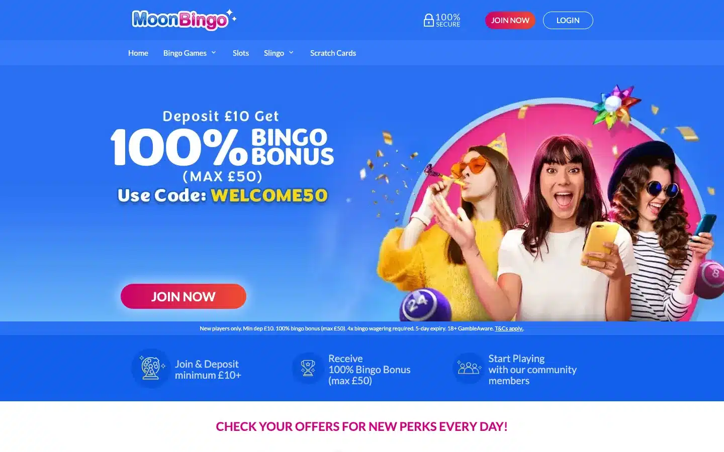 Moon Bingo screenshot 2026