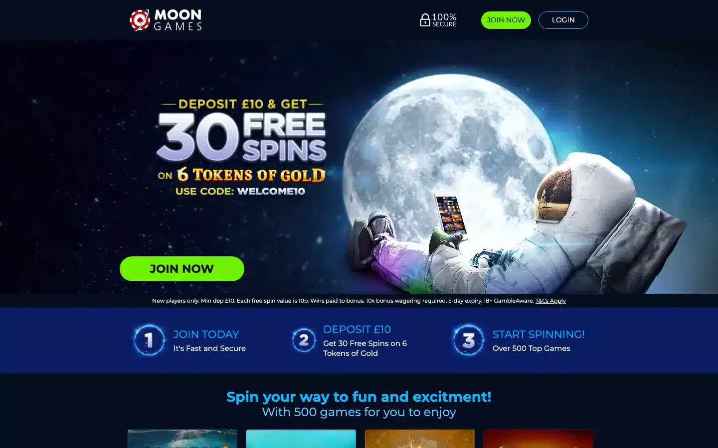 Moon Games screenshot 2026
