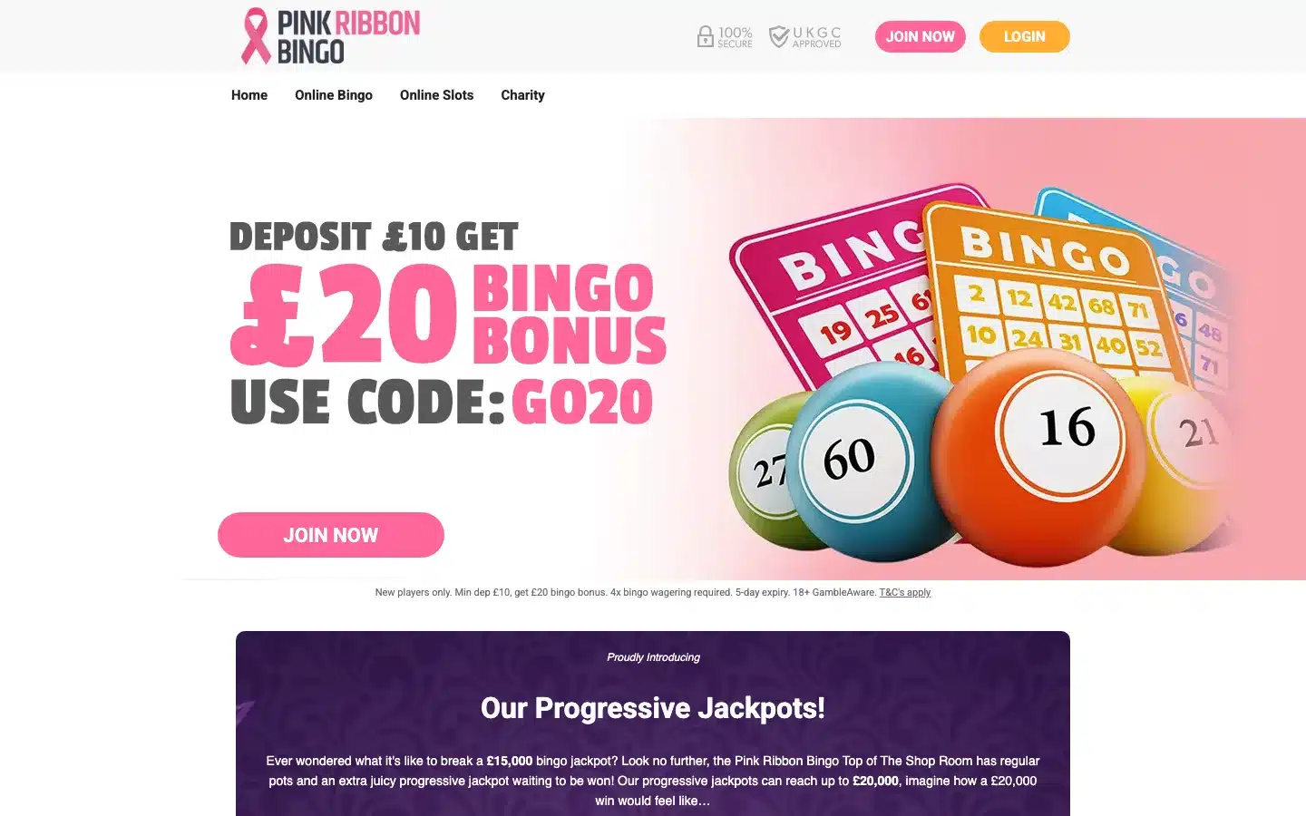 Pink Ribbon Bingo screenshot 2026