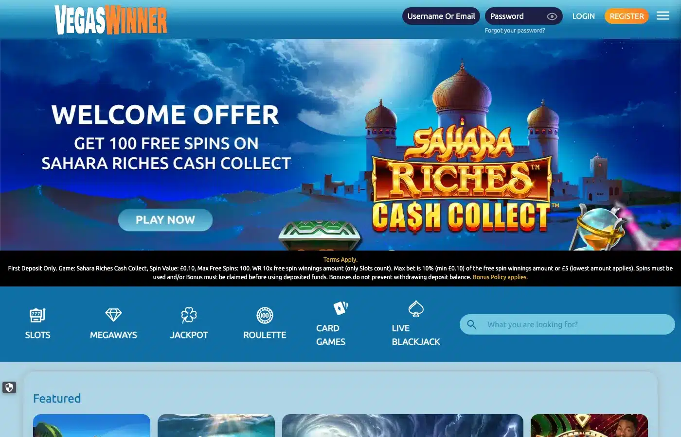 Vegas Winner screenshot