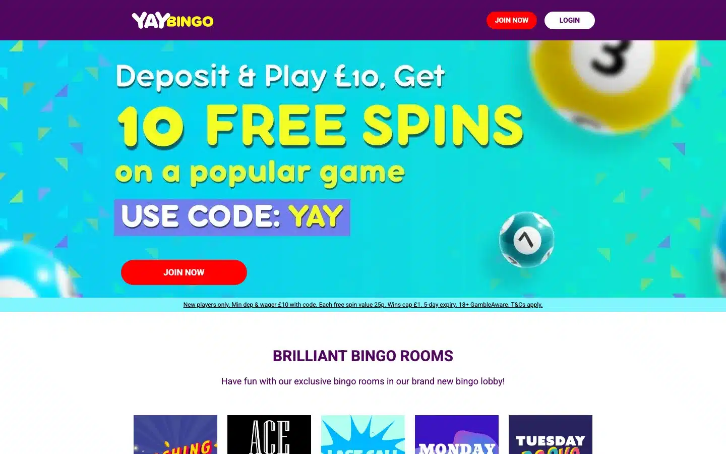 Yay Bingo screenshot 2026